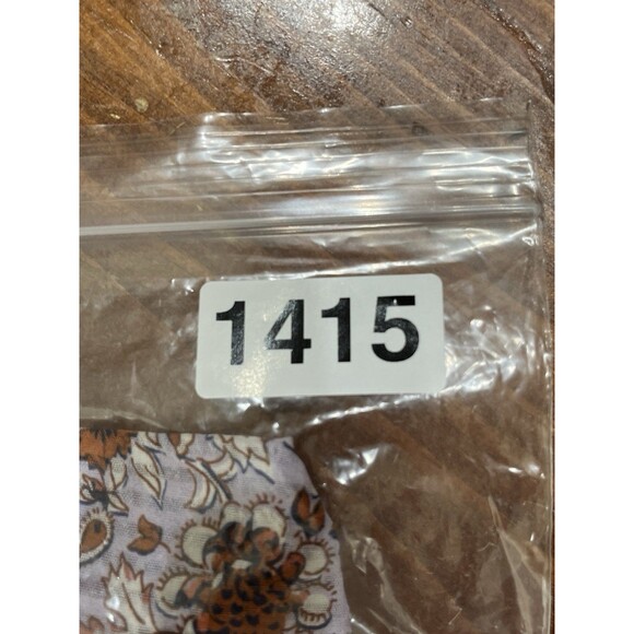 Womens Veronica Beard Viveca Top Med Floral Lavender Multi Cottagecore Boho - Picture 15 of 15